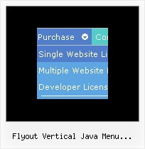 Flyout Vertical Java Menu Templates Visual Javascripts Drop Down