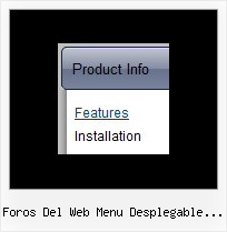 Foros Del Web Menu Desplegable Vertical Menus