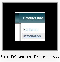 Foros Del Web Menu Desplegable Vertical Css Horizontal Menu Bar