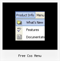 Free Css Menu Java Script Cascading Menu