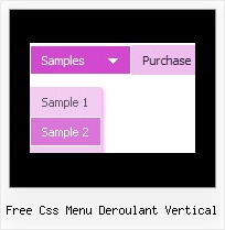 Free Css Menu Deroulant Vertical Mouseover For Drop Down