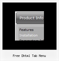 Free Dhtml Tab Menu Javascript Pull Down Menu In Frames