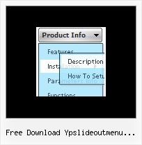 Free Download Ypslideoutmenu Latest Float Javascript Vertical Slide Menu