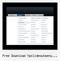 Free Download Ypslideoutmenu Latest Html Form Flat Dhtml