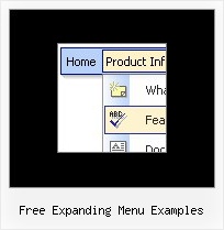 Free Expanding Menu Examples Create A Vertical Menu Bar