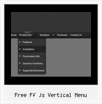 Free Ff Js Vertical Menu Menu Em Script