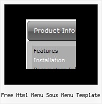 Free Html Menu Sous Menu Template Menu Java