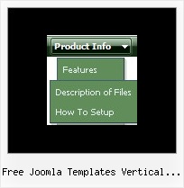 Free Joomla Templates Vertical Menu Floating Xp Style Menus In Fireworks