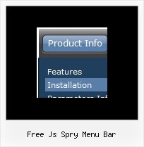 Free Js Spry Menu Bar Javascript Multiple Drop Down Menus