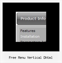 Free Menu Vertical Dhtml Templates Drop Down Menu