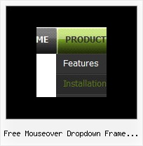 Free Mouseover Dropdown Frame Template Delphi Popup Menu