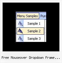 Free Mouseover Dropdown Frame Template Right Click Menu Scripts