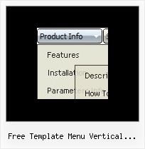Free Template Menu Vertical Download Horizontal Dropdown Css Menu