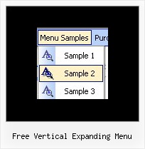 Free Vertical Expanding Menu Java Scripts For Pull Down Menu