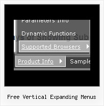 Free Vertical Expanding Menus Menus Em Javascript