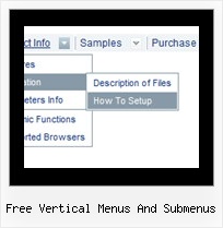 Free Vertical Menus And Submenus Dhtml Menu Javascript Vertical