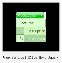 Free Vertical Slide Menu Jquery Web Page Separators