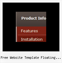 Free Website Template Floating Menu Dropdown Creating A Menu Using Javascript