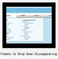 Fsmenu Ie Drop Down Dissappearing Elephant Bar
