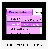 Fusion Menu No Js Problem Rockettheme Example Of Menu For Web Design