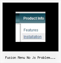 Fusion Menu No Js Problem Rockettheme Dhtml Dropdown Menu Tutorials