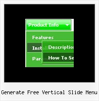 Generate Free Vertical Slide Menu Javascript Drag And Drop Sample Code