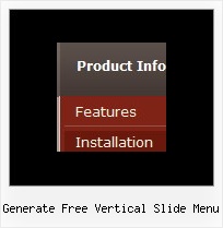 Generate Free Vertical Slide Menu Menu Dhtml Frames