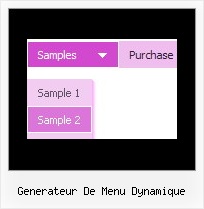 Generateur De Menu Dynamique Create Sliding Menus Javascript