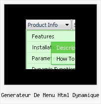 Generateur De Menu Html Dynamique Html State Dropdown Menu