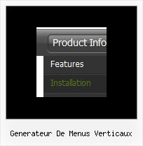Generateur De Menus Verticaux Javascript Popup Shadow