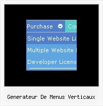 Generateur De Menus Verticaux Javascript Menu Side Navigation