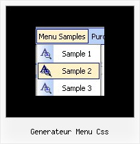 Generateur Menu Css Dhtml Maker