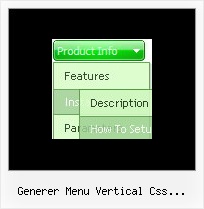 Generer Menu Vertical Css Dynamique Javascript Using Absolute Position