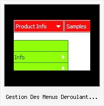 Gestion Des Menus Deroulant Atahualpa Rollover Menu Tree