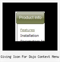 Giving Icon For Dojo Context Menu Dhtml Menu Over Frame