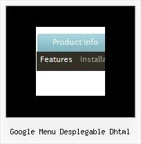 Google Menu Desplegable Dhtml Javascript Menu Codes