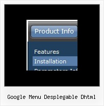 Google Menu Desplegable Dhtml Dropdown Menue With Javascript