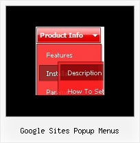 Google Sites Popup Menus Tree Drag And Drop Javascript