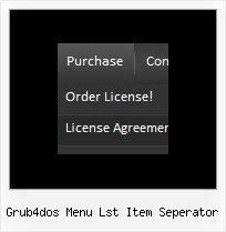 Grub4dos Menu Lst Item Seperator Transparent Frame Javascript