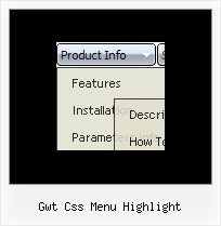 Gwt Css Menu Highlight Script Menu Para Tu Web