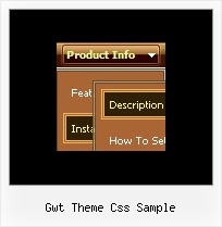 Gwt Theme Css Sample Javascript Create Menu Tutorial