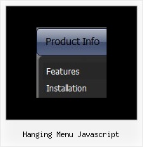 Hanging Menu Javascript Vertical Cascade Menu Css Javascript