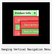 Hanging Vertical Navigation Menu Menu Em Javascript