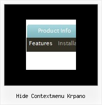 Hide Contextmenu Krpano Javascript Navigation Bars