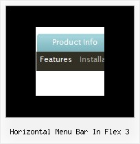 Horizontal Menu Bar In Flex 3 Xp Style Menus