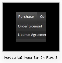 Horizontal Menu Bar In Flex 3 Highlight Menu Item When On Page Javascript