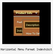 Horizontal Menu Format Indexhibit Dhtml Layers Menu