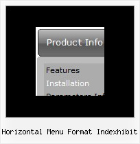 Horizontal Menu Format Indexhibit Absolute Positioning Floating Sample Code