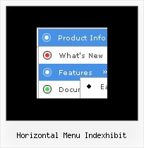 Horizontal Menu Indexhibit How To Make A Drop Menu