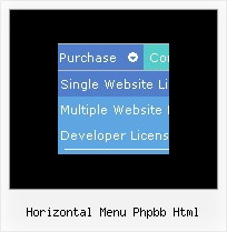 Horizontal Menu Phpbb Html Javascript Text Menu